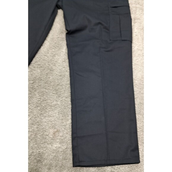 New Dickies Size 44 Flex Relaxed Fit Cargo Work Pants Black Uniform Straight Leg - Picture 5 of 16